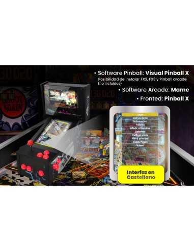 MINI PINBALL VIRTUAL SOBREMESA CON 500 MESAS Y...