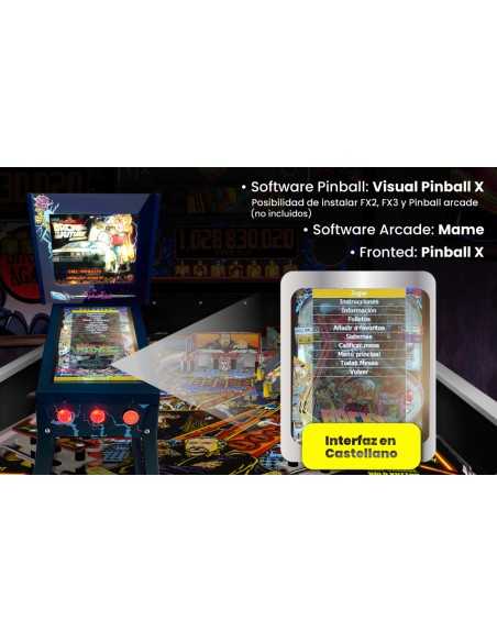 MINI PINBALL VIRTUAL SOBREMESA CON 500 MESAS Y 900 JUEGOS OFERTA. FLIPPER VIRTUAL