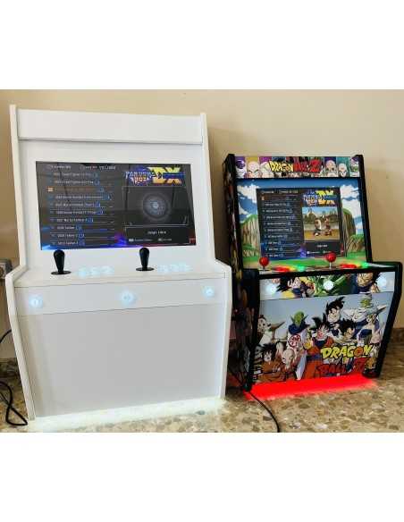 BIG WALL WAND-ARCADE-MASCHINE DRAGON BALL Z FÜR 2 SPIELER BILDSCHIRM 22" TAUSENDE VON VIDEOSPIELEN ENTHALTEN
