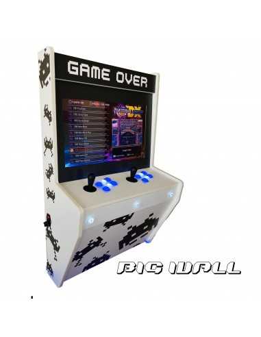 BIG WALL WAND-ARCADE-MASCHINE WHITE ALIENS FÜR...