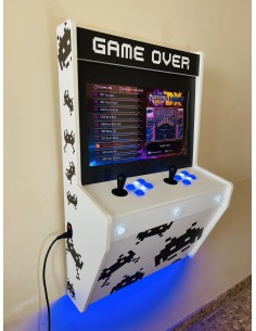 BIG WALL MÁQUINA ARCADE PARA PAREDE WHITE ALIENS PARA 2... 2