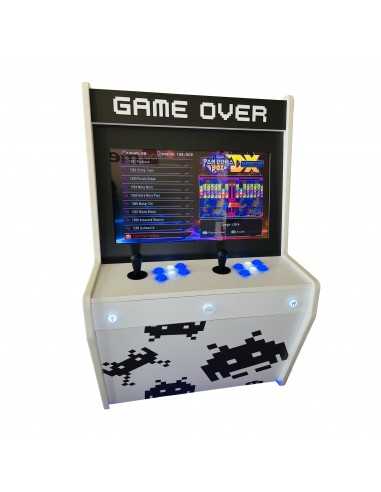 BIG WALL BORNE D´ARCADE MURALE WHITE ALIENS...
