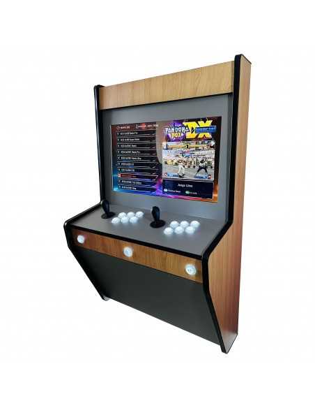 BIG WALL WAND-ARCADE-MASCHINE RETROHOME FÜR 2 SPIELER BILDSCHIRM 22" TAUSENDE VON VIDEOSPIELEN ENTHALTEN
