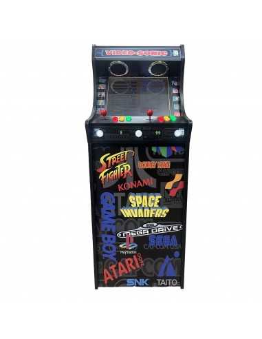 BORNE D´ARCADE LOWBOY VIDEOSONIC JEUX RÉTRO EN...