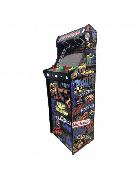 LOWBOY ARCADEKAST VIDEOSONIC RETROGAMES IN DE AANBIEDING MET DUIZENDEN INBEGREPEN VIDEOSPELEN