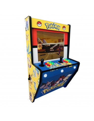 CABINATO ARCADE DA PARETE POKEMON PER 2 GIOCATORI RICREATIVE NUOVE