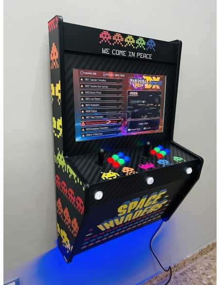 BIG WALL ARCADE MACHINE WALL MOUNTED FOR 2 PLAYERS VIDEOGAMES INCLUDED NEW