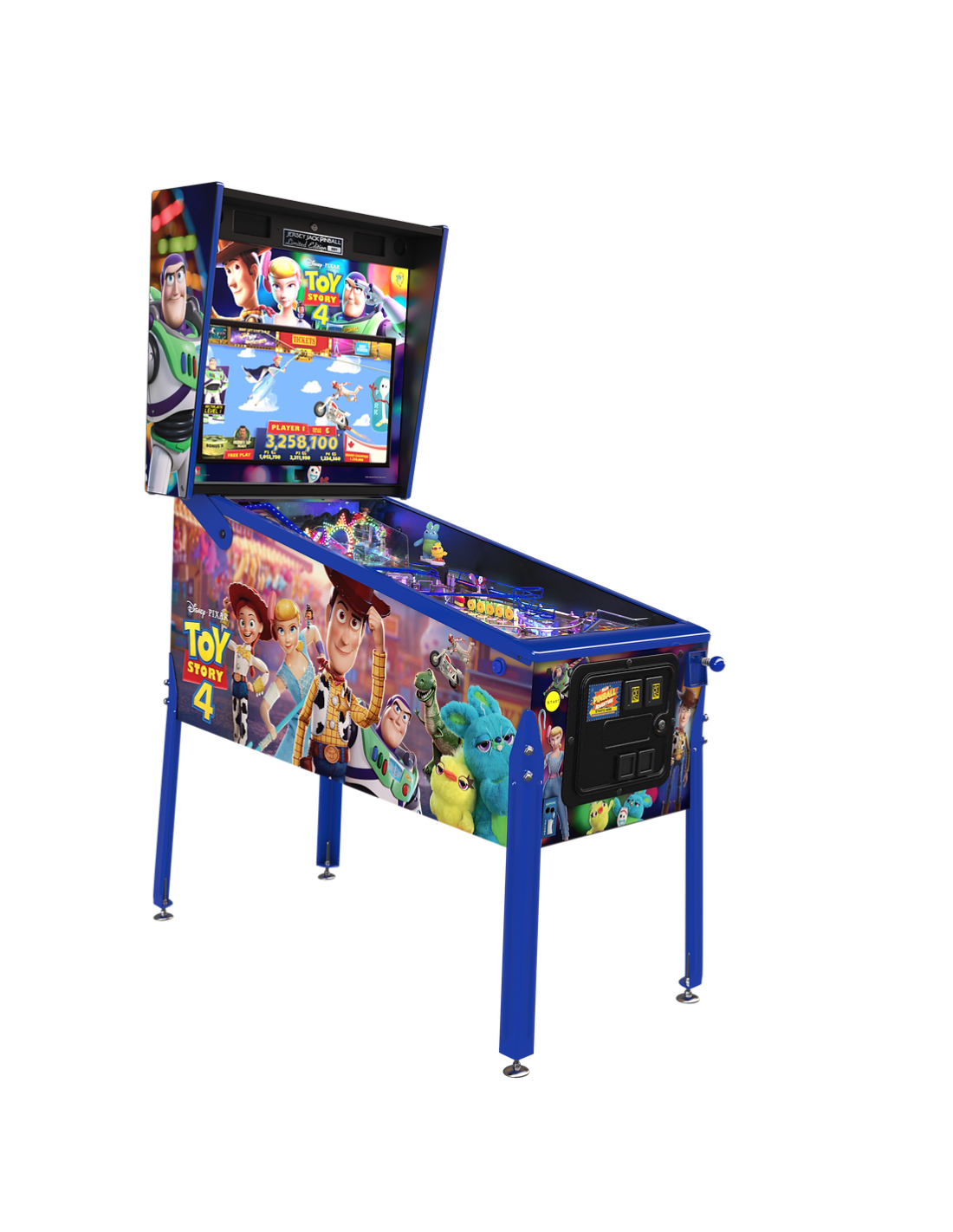 PINBALL TOY STORY 4 JERSEY JACK OFERTA PINBALLS FLIPPERS NUEVOS FLIPPER