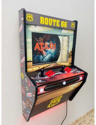 BIG WALL ROUTE 66 MURALE ARCADEKAST VOOR 2...
