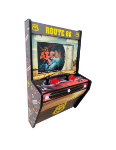 BIG WALL BORNE D´ARCADE MURALE ROUTE 66 POUR 2 JOUEURS...