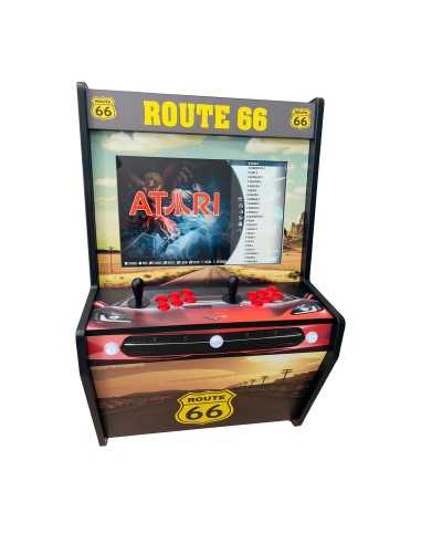 BIG WALL ROUTE 66 MURALE ARCADEKAST VOOR 2...