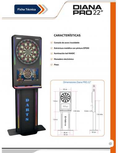 Elektronische Dartscheibe PRO 22 Neue Angebote...