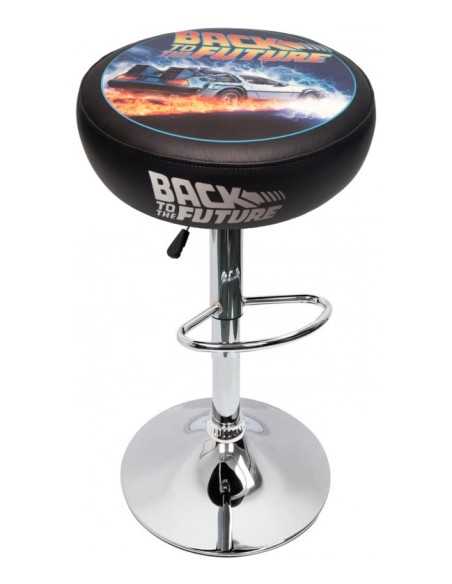 SGABELLO ARCADE BACK TO THE FUTURE PER MACCHINE DA GIOCO, VIDEOGIOCHI, SEDIA DA BAR, MOBILI