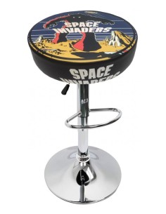 TABOURET ARCADE SPACE INVADERS POUR BORNES D´ARCADE...