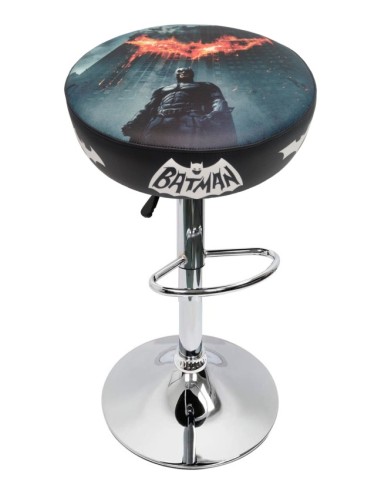 TABURETE ARCADE BATMAN FOREVER DISEÑO RETRO TAPIZADO VIDEOJUEGOS SILLA BAR BANCO TABOURET