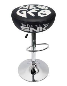 TABURETE ARCADE NEO GEO BLACK DISEÑO RETRO TAPIZADO...