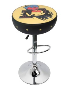 TABURETE ARCADE PACMAN RETRO DISEÑO RETRO TAPIZADO...