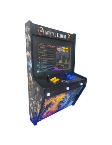 BIG WALL BORNE D´ARCADE MURALE MORTAL KOMBAT POUR 2 JOUEURS ÉCRAN 22" DES MILLIERS DE JEUX VIDÉO INCLUS