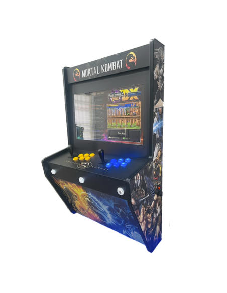 BIG WALL MAQUINA ARCADE PARA PARED MORTAL KOMBAT PARA 2 JUGADORES PANTALLA 22"  VIDEOJUEGOS RETRO