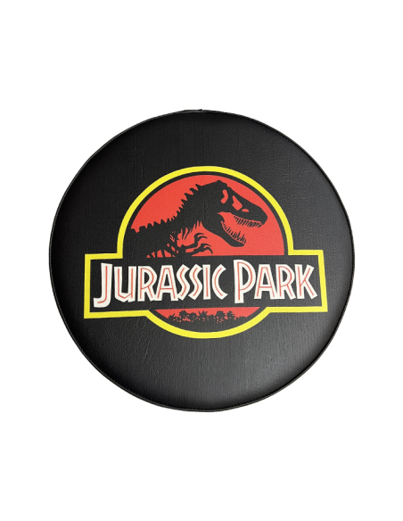 TABURETE ARCADE JURASSIC PARK DISEÑO RETRO TAPIZADO VIDEOJUEGOS SILLA BAR BANCO TABOURET