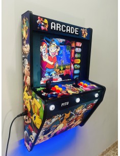 MAQUINA ARCADE PARA PARED MIX GAMES PARA 2 JUGADORES... 2
