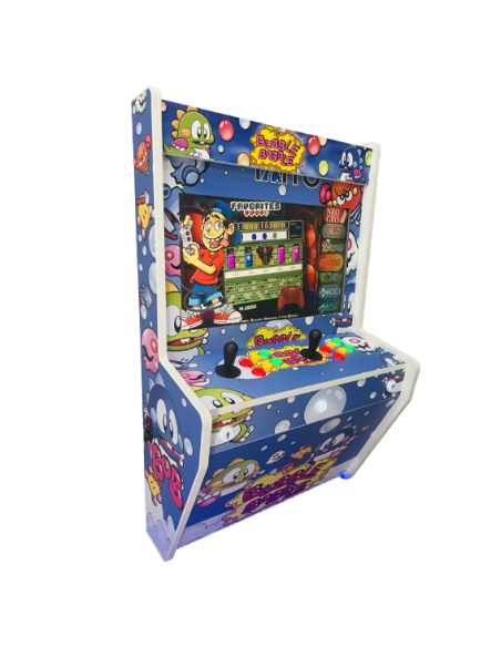 BIG WALL BORNE D´ARCADE MURALE PUZZLE BOBBLE POUR 2 JOUEURS ÉCRAN 22" DES MILLIERS DE JEUX VIDÉO INCLUS