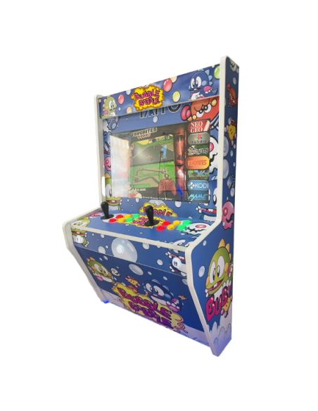 BIG WALL MAQUINA ARCADE PARA PARED PUZZLE BOBBLE PARA 2 JUGADORES PANTALLA 22"  VIDEOJUEGOS RETRO