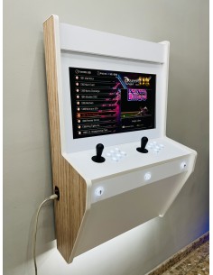 BIG WALL CABINATO ARCADE DA PARETE ELEGANCE QUERCIA PER 2... 2