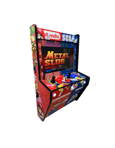 BIG WALL MÁQUINA ARCADE PARA PAREDE MARIO SONIC PARA 2...