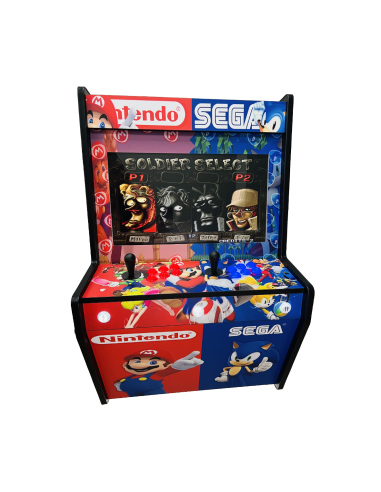 BIG WALL MAQUINA ARCADE PARA PARED MARIO SONIC...