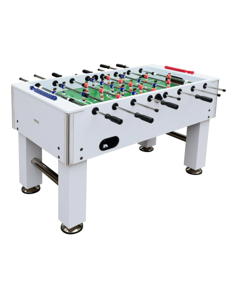CALCETTO DA TAVOLO SALOON WHITE CALCIO BALILLA DI QUALITA OFFERTA.