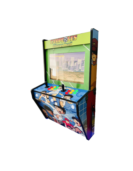 BIG WALL MAQUINA ARCADE PARA PARED OLIVER BENJI PARA 2 JUGADORES PANTALLA 22"  VIDEOJUEGOS RETRO