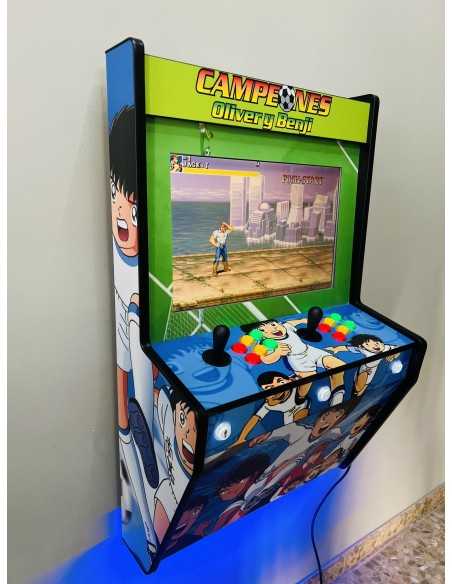 BIG WALL MAQUINA ARCADE PARA PARED OLIVER BENJI PARA 2 JUGADORES PANTALLA 22"  VIDEOJUEGOS RETRO