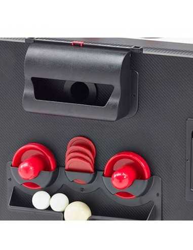 Mesa multijuegos 4 en 1 tapete verde (billar,...