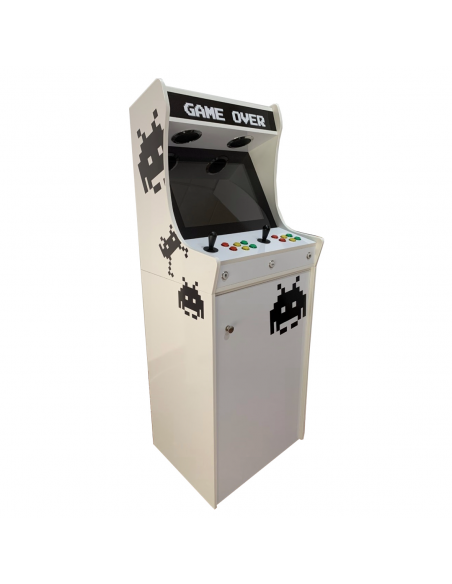 BIGARCADE WHITE ALIENS CABINATO ARCADE RICREATIVI MIGLIAIA DI VIDEOGIOCHI NUOVA OFFERTA