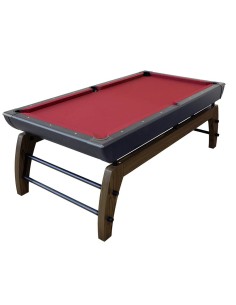 Tavolo da biliardo Montego 6.2ft ardesia nera alta...