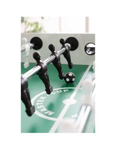 Futbolín Garlando blanco y negro. Oferta...