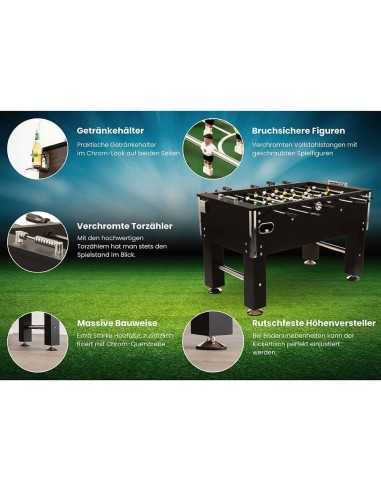 Futbolín porfi Soccer GREY deluxe. Oferta...