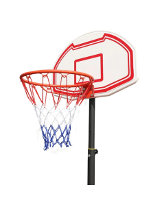 Cesto de basquetebol com altura ajustável 1,65 – 2,10 m.... 2