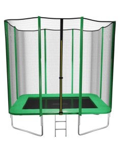 Trampoline Rectangulaire M Masgames avec Filet et...