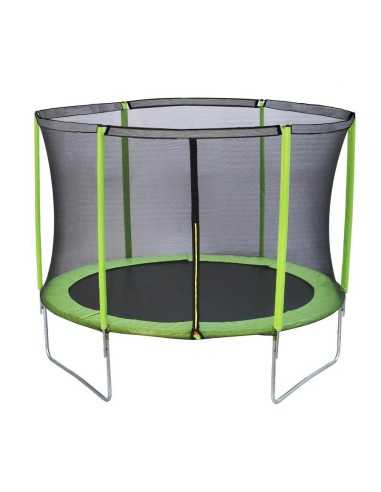Trampoline Force 305 met net, ladder en...
