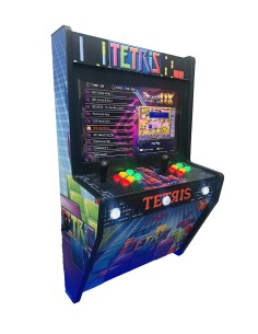 BORNES D´ARCADE MURALE TETRIS POUR 2 JOUEURS RÉCRÉATIVES...