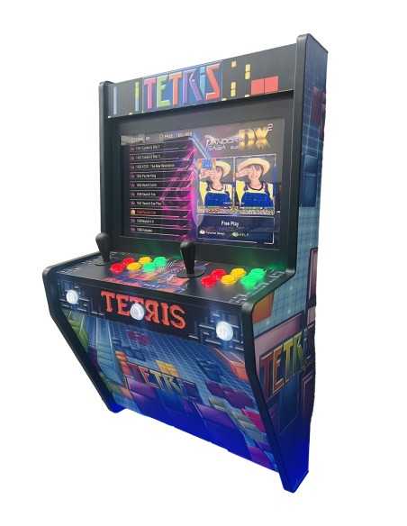 MAQUINA ARCADE PARA PARED TETRIS PARA 2 JUGADORES BARTOP
