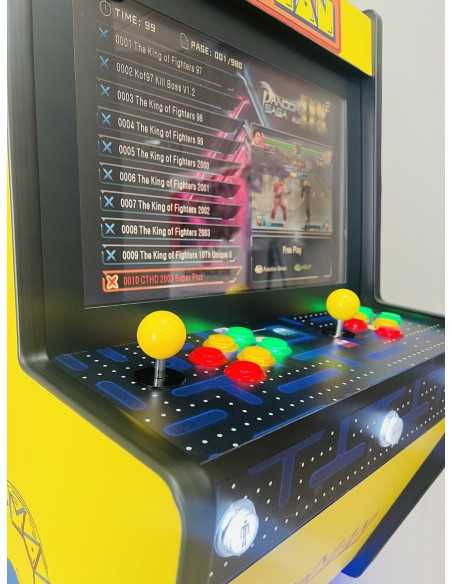 BORNES D´ARCADE MURALE PACMAN POUR 2 JOUEURS RÉCRÉATIVES NEUVES