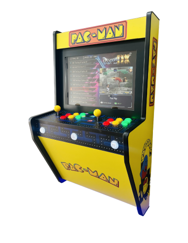 BORNES D´ARCADE MURALE PACMAN POUR 2 JOUEURS...