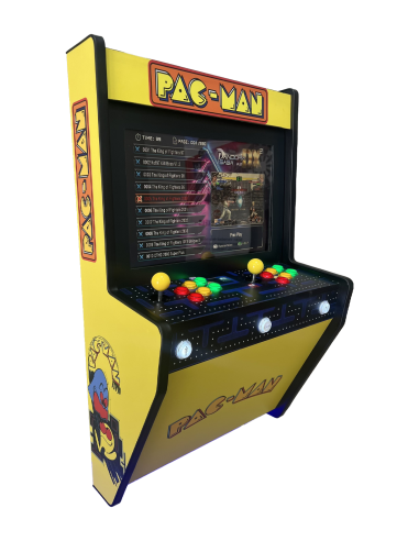 MÁQUINA ARCADE DE PAREDE PACMAN PARA 2 JOGADORES RECREATIVAS NOVAS