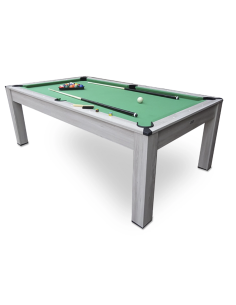 Mesa Multijuegos 3 en 1 CON BILLAR Y PING PONG roble...