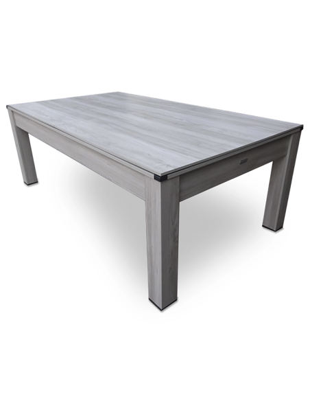 Mesa Multijuegos 3 en 1 CON BILLAR Y PING PONG white edition. OFERTAS