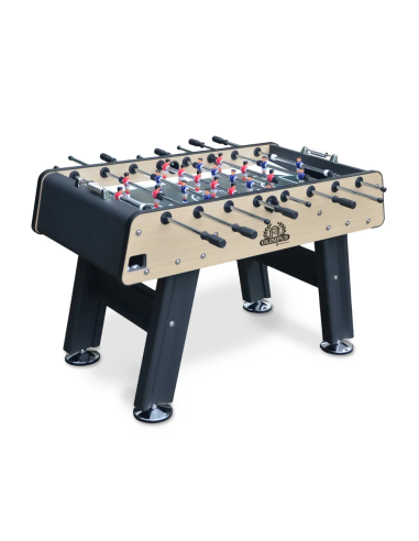 Outdoor Tischkicker Pro aus Aluminium | Spieler mit Zusammengefügten Metallbeinen. Für Außenbereich und Professionellen Einsatz