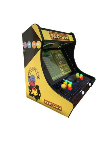 Arcade-Möbel Bartop Schwarzes Holz Bausatz für...